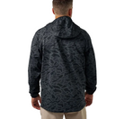 Burlebo Men's Black Camo Blaze Tech Quarter Zip BTQZ-BLKC