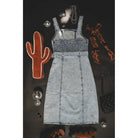 Women's TwoFly Buckle Up Blues Dress - Crazy House Western Wear