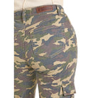 Women's Rock and Roll Denim Camo Cargo Relaxed Flare Jeans BW6HD07900