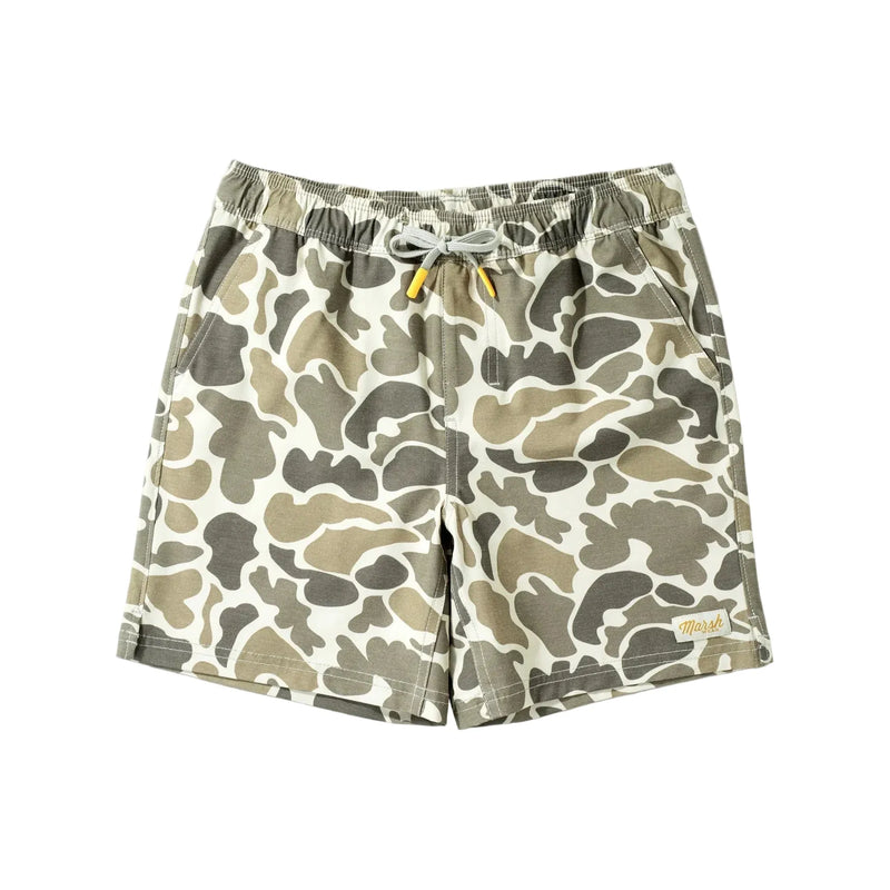 Boy's Marsh Wear Khaki Mallard Fulton Volley Shorts BWS5001-KHMC