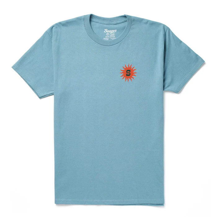 Men's Seager Baja Ocean Breeze T-shirt MTSP26BAJABLU