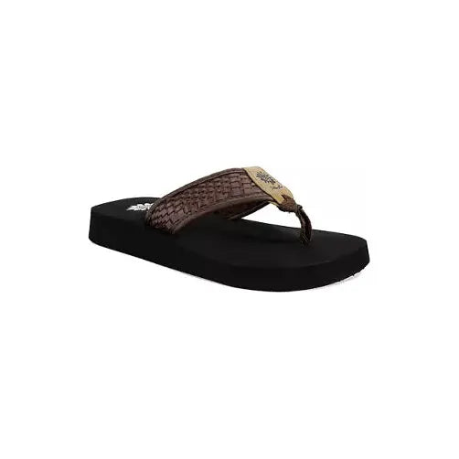 Women's Yellow Box Fiori Flip Flops 62150-FIORI