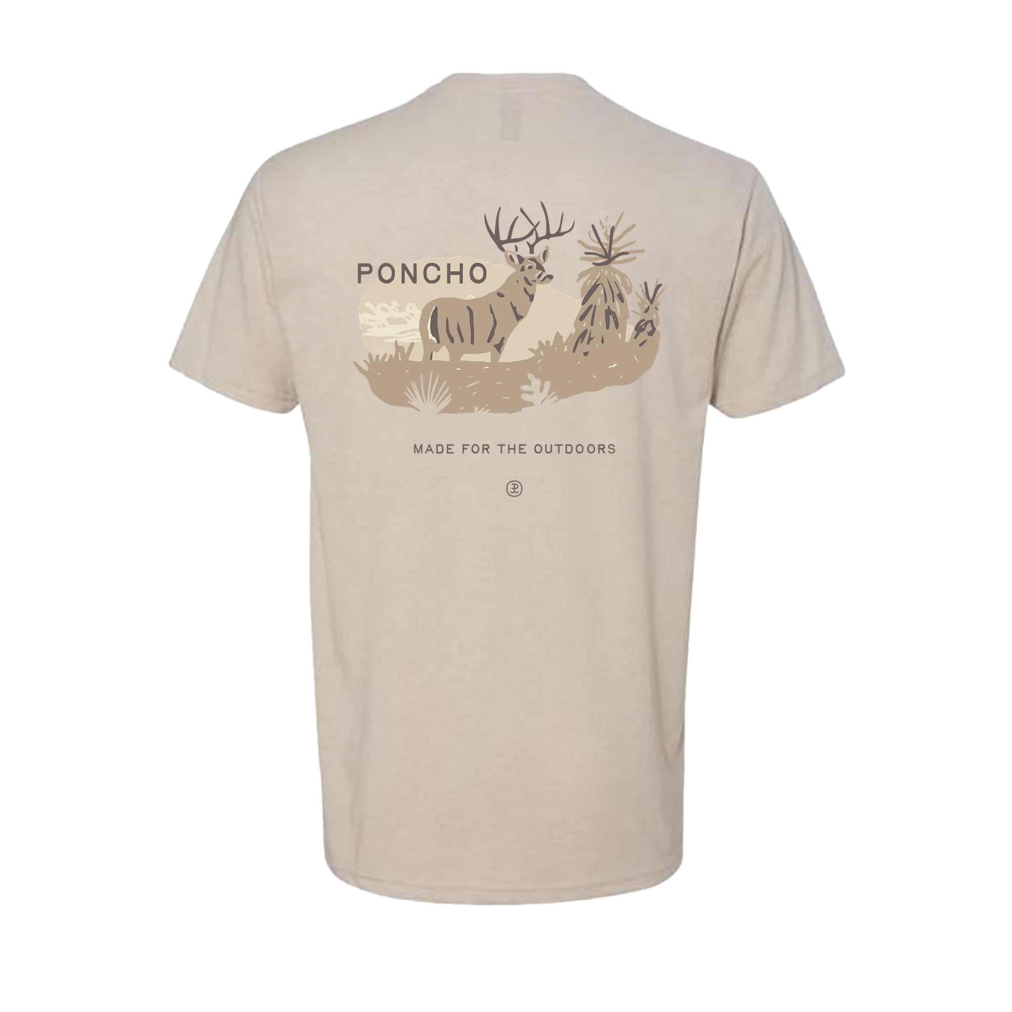 Poncho Men's "The Big Buck Tee" 