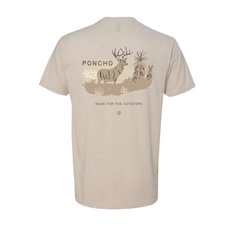 Poncho Men's "The Big Buck Tee" 