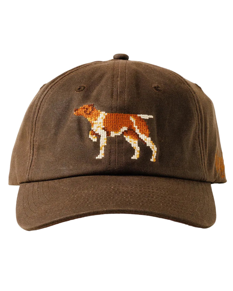 Waggle Men's Brown Bird Dog Waxed Canvas Hat 