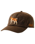 Waggle Men's Brown Bird Dog Waxed Canvas Hat 