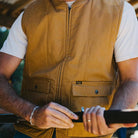 Seager Men's Bronze Bison Vest Bronze MOH26BVESTBRZ