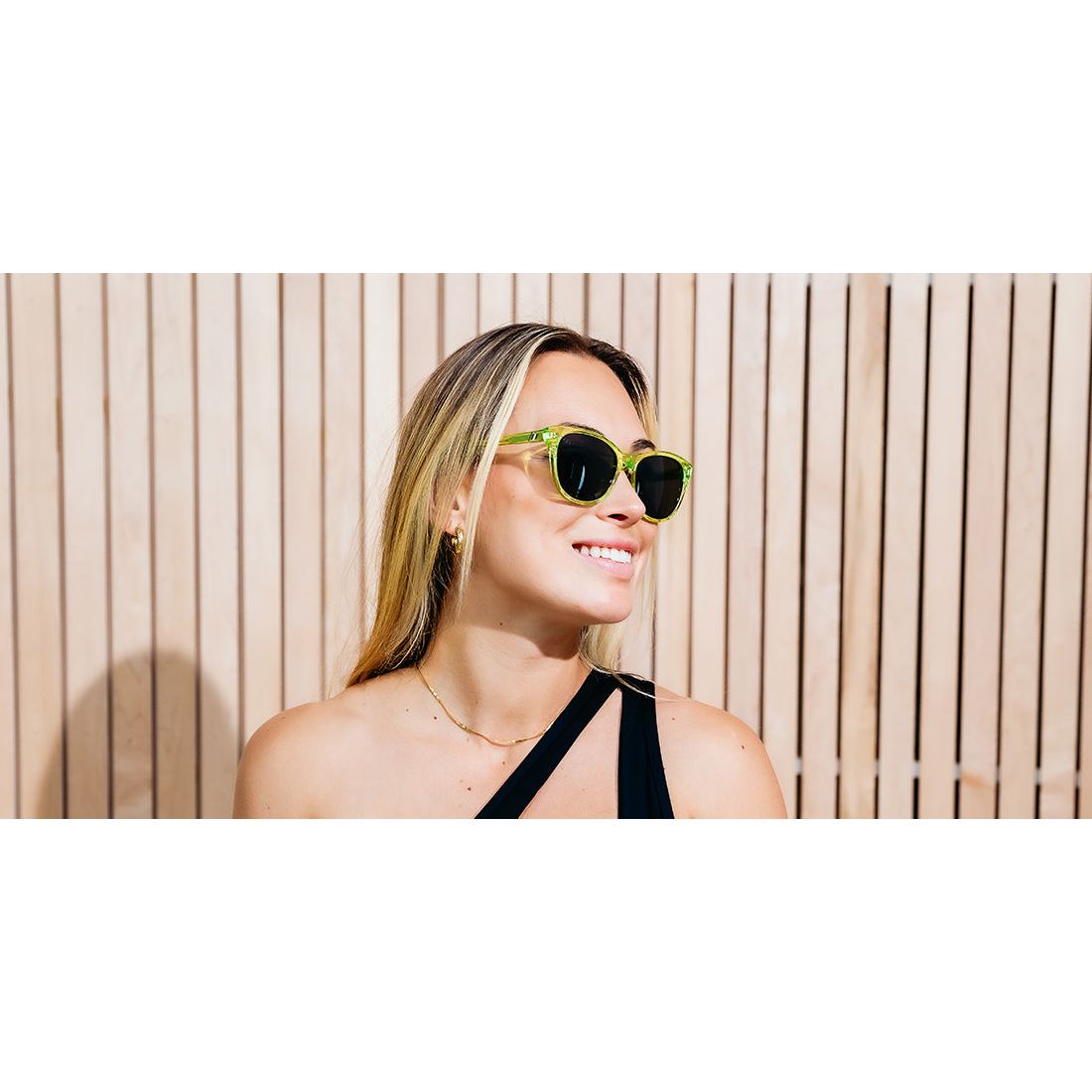 Blenders Palmy Spark Lime Sunglasses BE6408 - Crazy House Western Wear