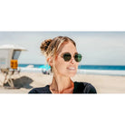 Blenders Whiskey Shiner II Hexagram Sunglasses BE7401