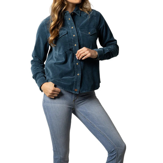 Women's Kimes Ranch Bonnie Midnight Blue Button Up 
