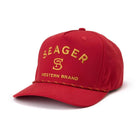 Men's Seager Marron Branded Snapback MHSP26BRANDRED