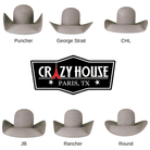 American 7X Pecan 4 1/2" Felt Hat - Crazy House Western Wear