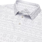 Men's Burlebo Performance Polo - Grey Aztec PP-GAZ - Crazy House Western Wear