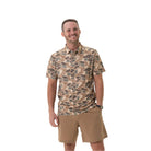 Men's Burlebo Performance Polo - Pintail Camo PP-PTC - Crazy House Western Wear