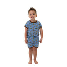 Boy's Burlebo Sleep Short Set- Jumbo Mallards Blue Y-SSS-JM-B - Crazy House Western Wear