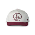 Men's Burlebo Cream and Maroon Classic Duck Cap C-CDUCK