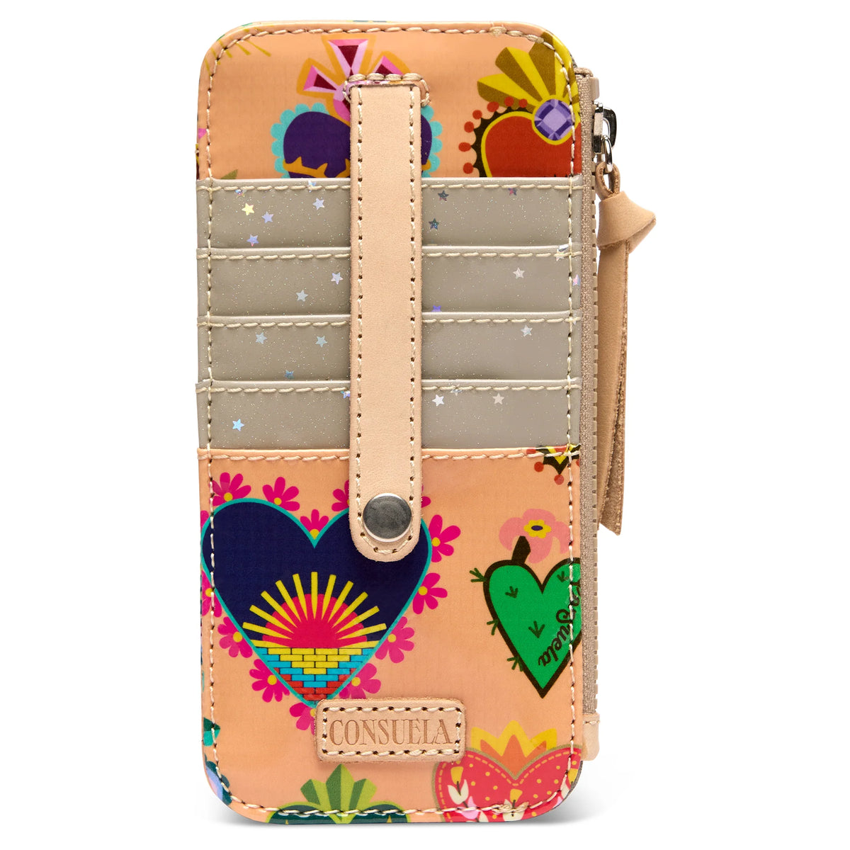 Consuela Women's Peach Card Organizer CDRG5707HFPSOS