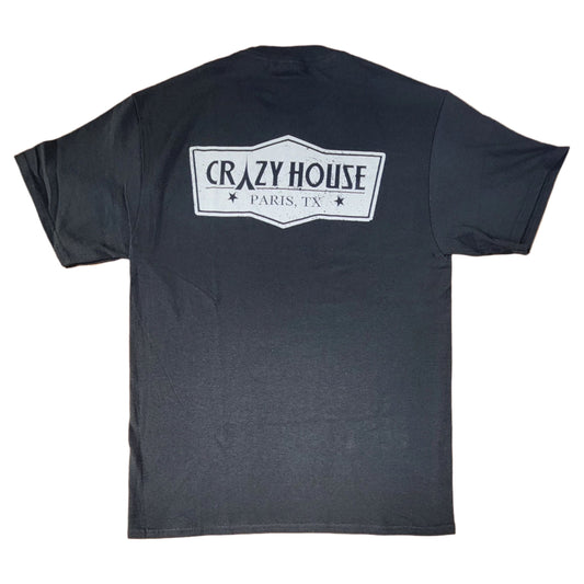 Crazy House Original T-Shirt - 404JBLK - Crazy House Western Wear