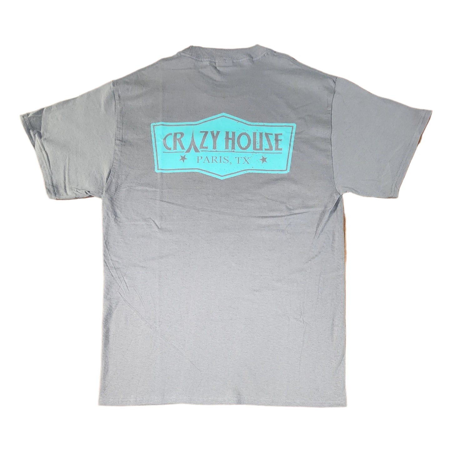 Crazy House Original T-Shirt - 407MGRY - Crazy House Western Wear