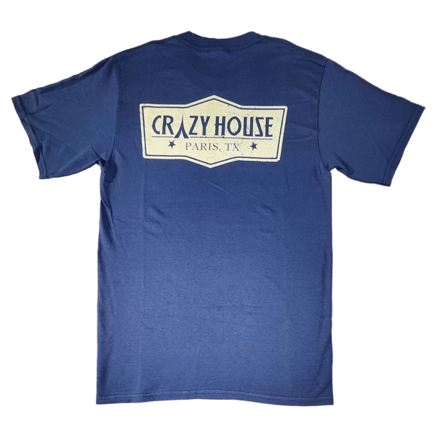 Crazy House Original T-Shirt - 813NVY - Crazy House Western Wear