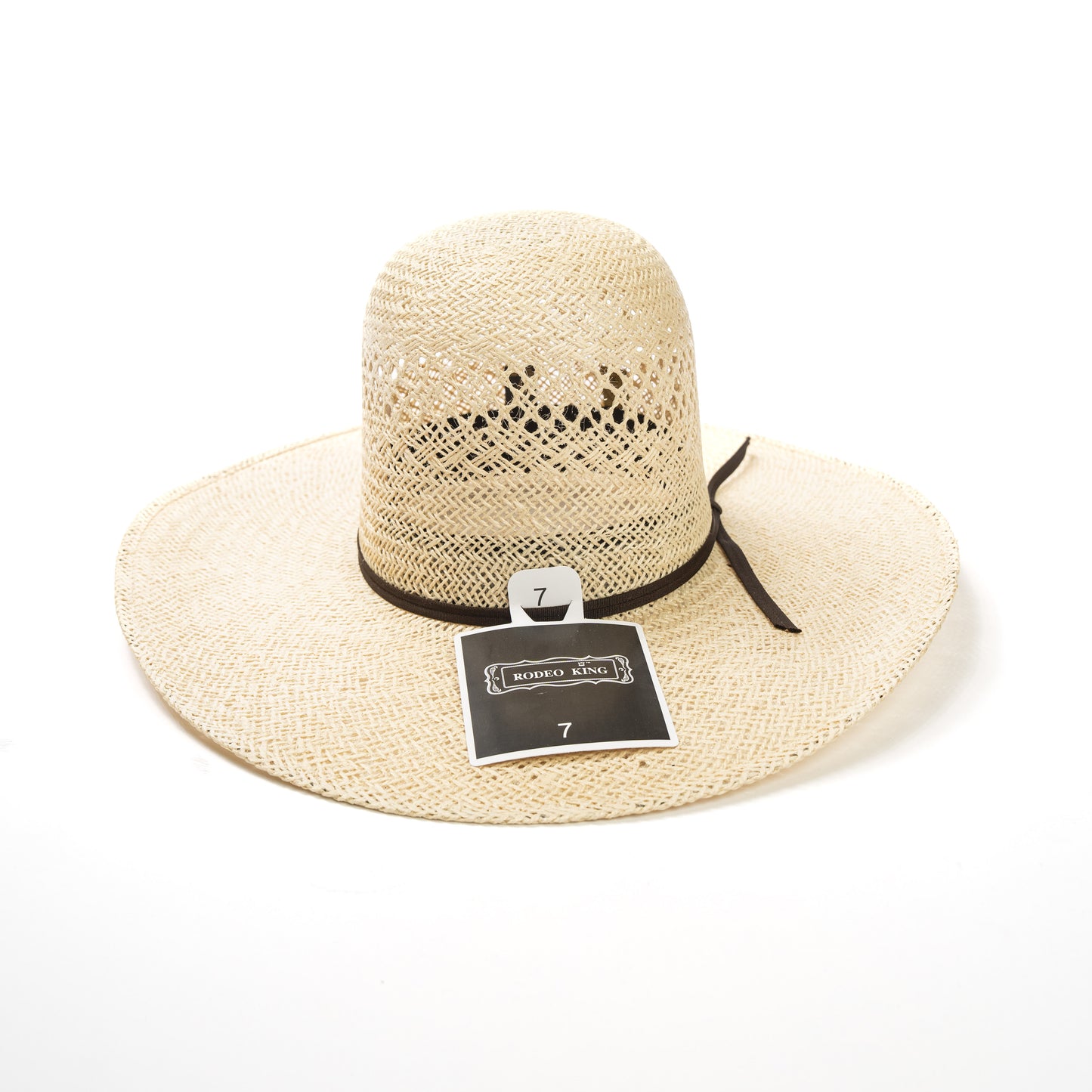 Rodeo King Jute 4.25" Straw Hat