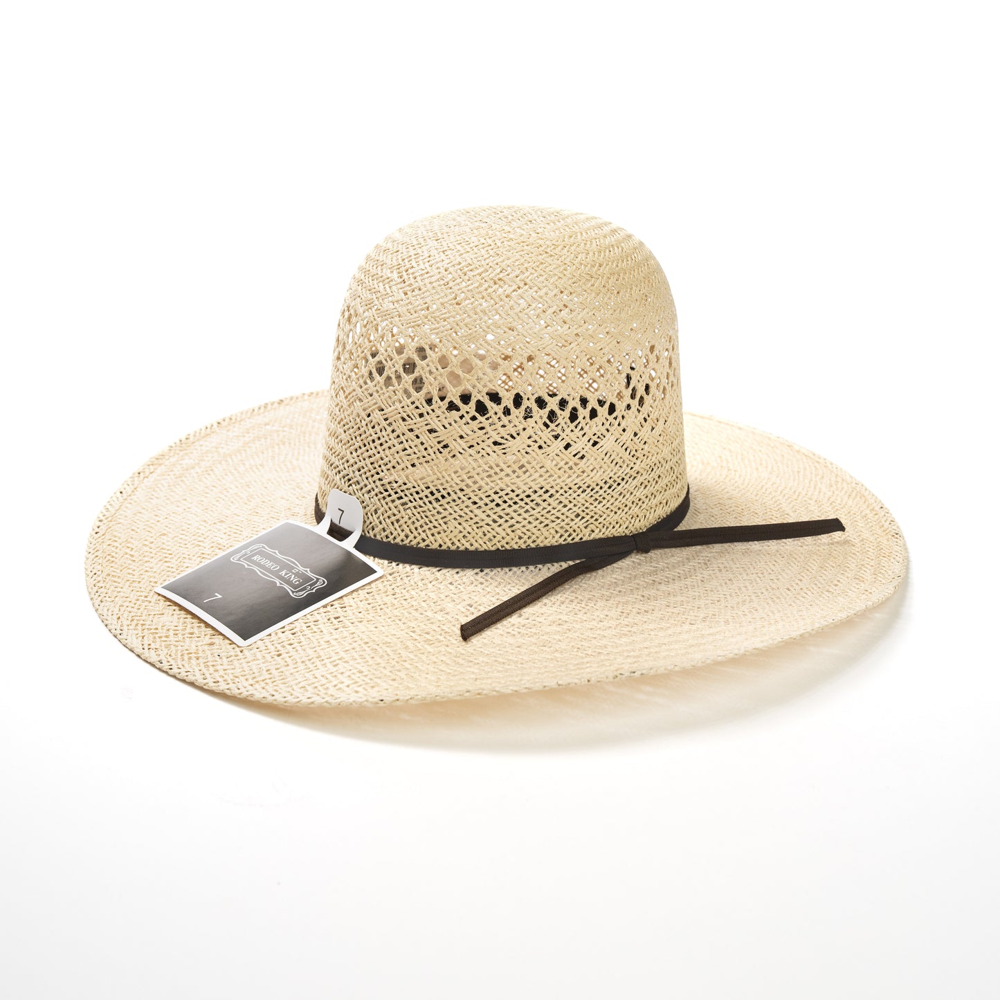 Rodeo King Jute 4.25" Straw Hat