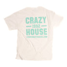 Unisex Crazy House 1 on 1 T-shirt Mint and White CH50651WHT - Crazy House Western Wear