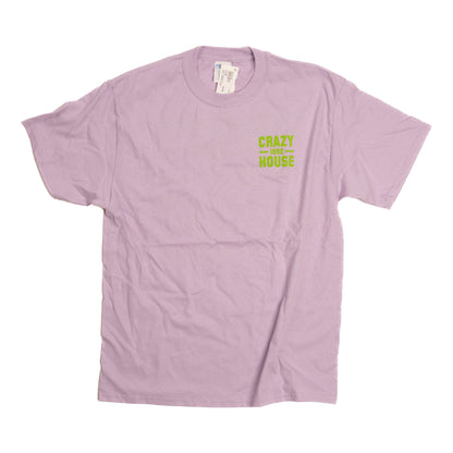 Unisex Crazy House 1 on 1 T-shirt Lavender and Green CH50641LAV - Crazy House Western Wear