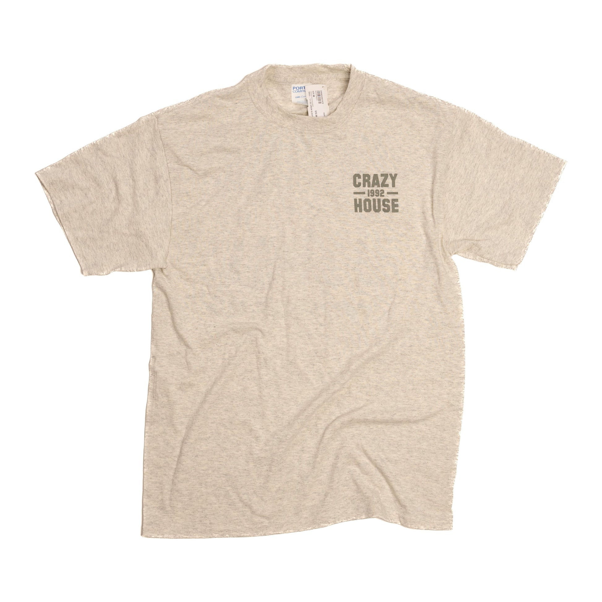 Unisex Crazy House T-shirt Oat & Heather Grey CH50652OATHTR - Crazy House Western Wear