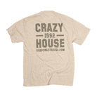 Unisex Crazy House T-shirt Oat & Heather Grey CH50652OATHTR - Crazy House Western Wear