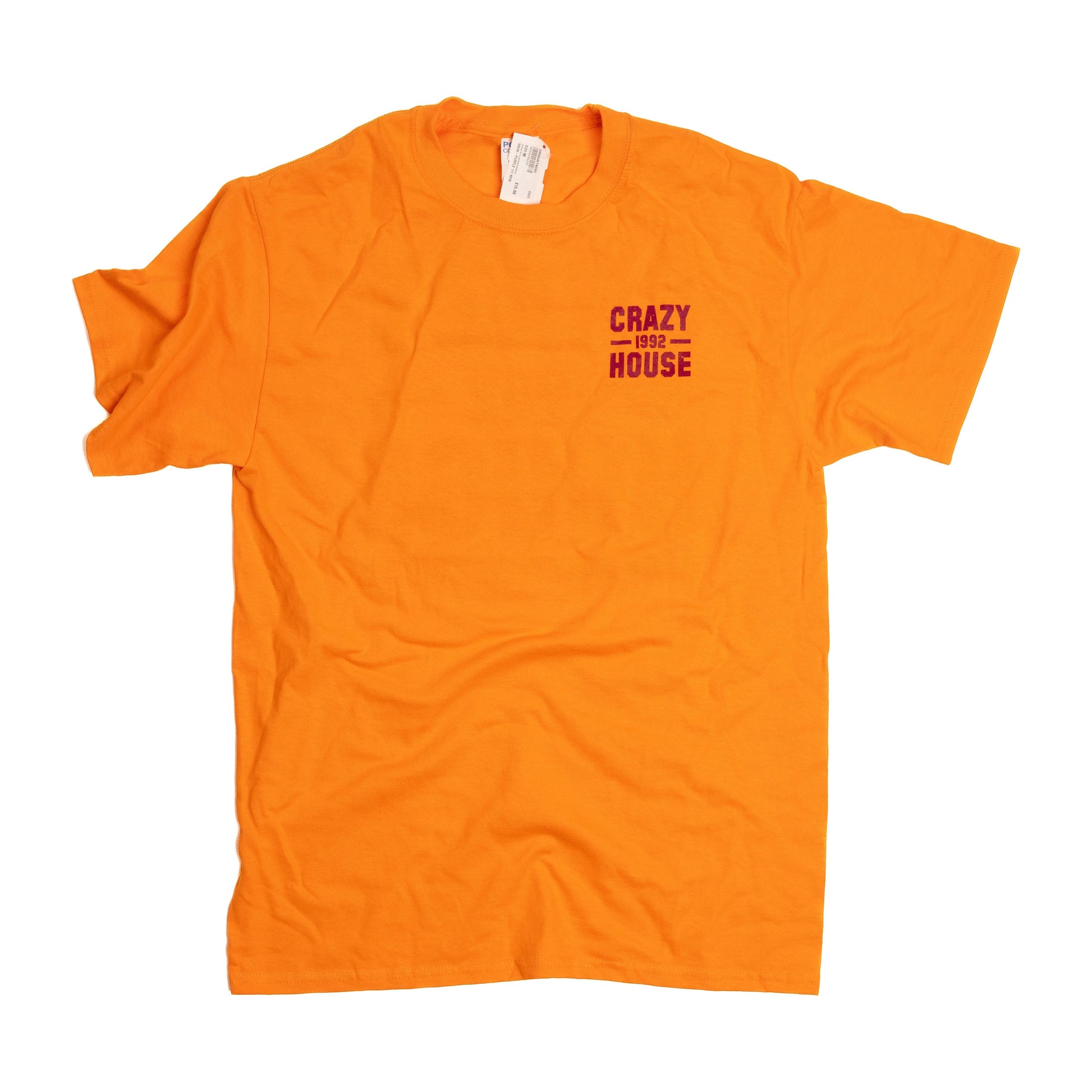 Unisex Crazy House 1 on 1 T-shirt Orange and Purple CH50646TNORG - Crazy House Western Wear