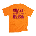 Unisex Crazy House 1 on 1 T-shirt Orange and Purple CH50646TNORG - Crazy House Western Wear