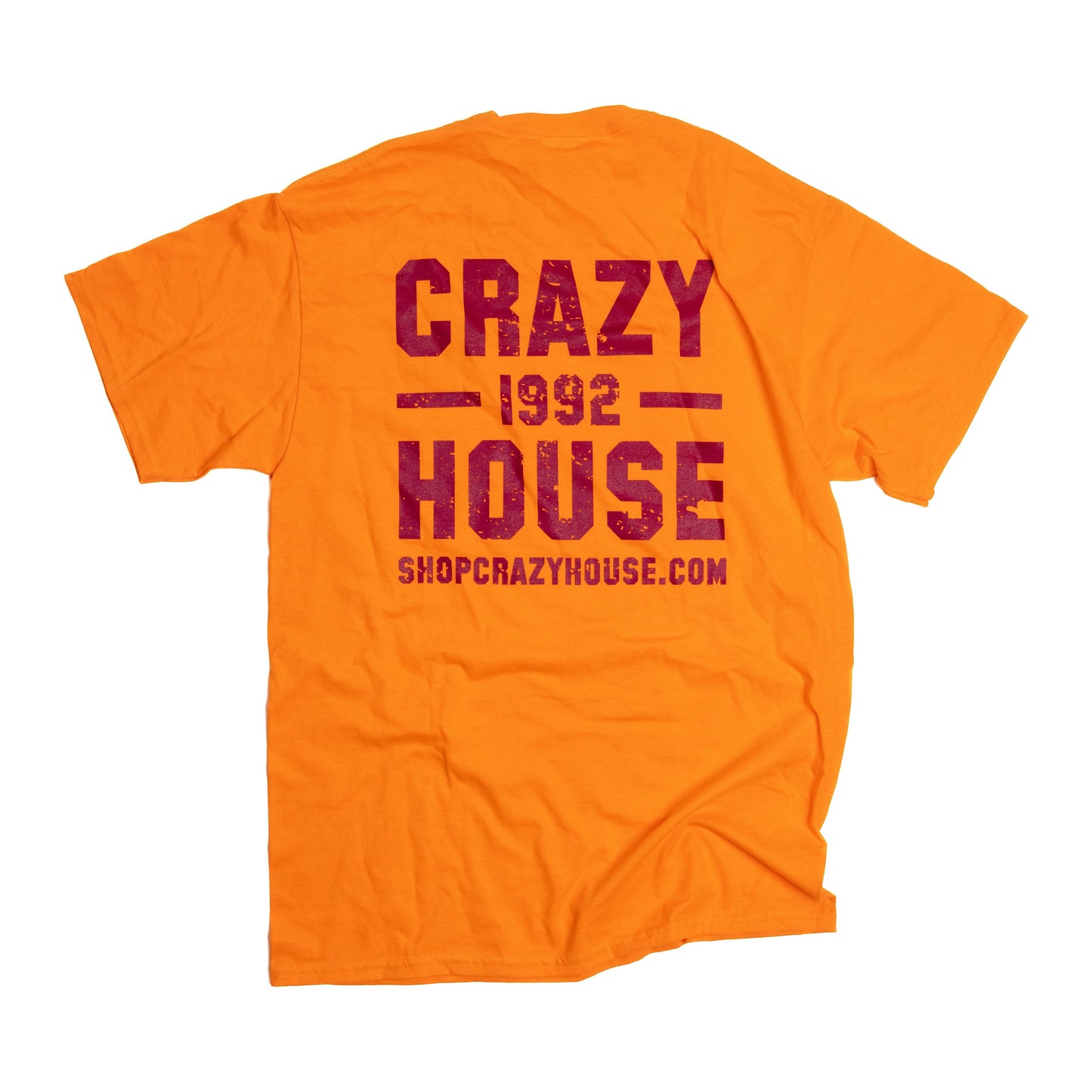 Unisex Crazy House 1 on 1 T-shirt Orange and Purple CH50646TNORG - Crazy House Western Wear