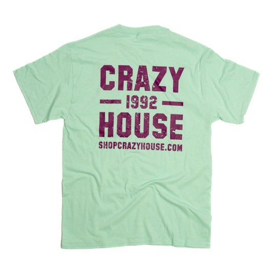 Unisex Crazy House 1 On 1 T-shirt Jade CH50646JADE