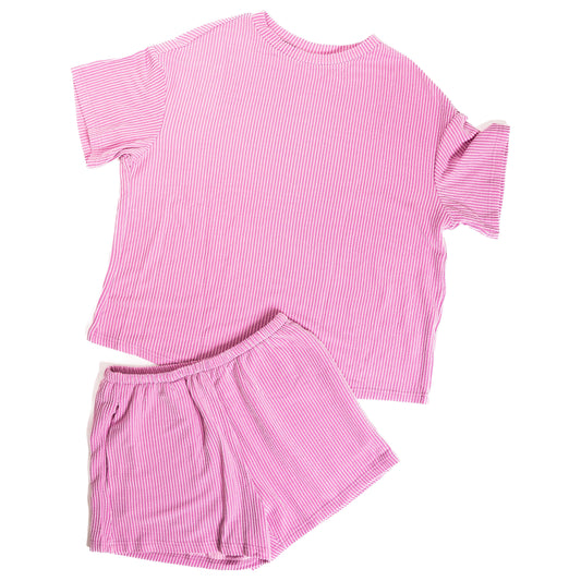 Women's 2 Peice Short and Shirt Set