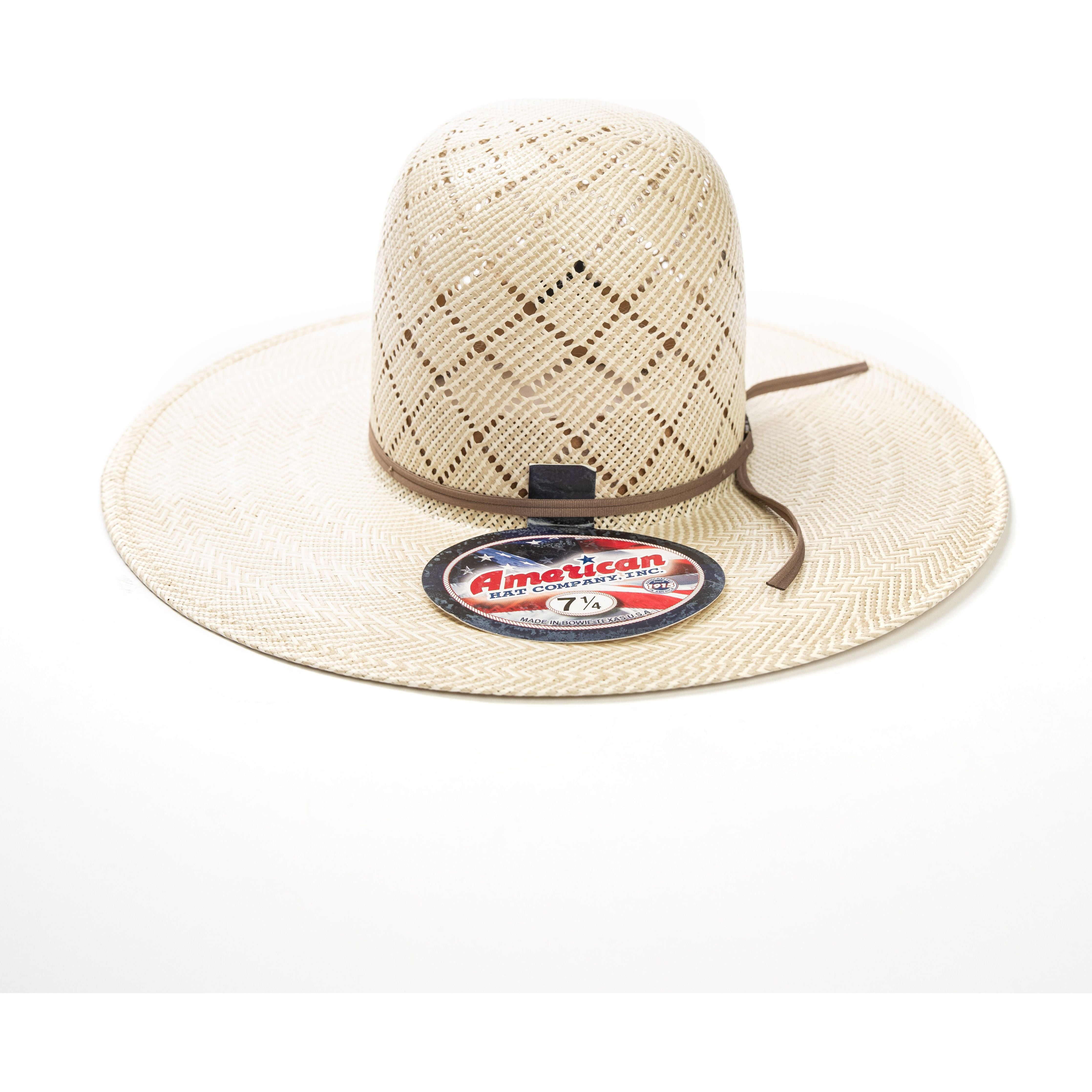 American Hat Company 5050S - 4.25" Straw Hat - Crazy House Western Wear
