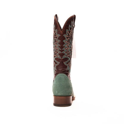 Women's Tanner Mark 12" Roughout Cowhide Boots TML207094 - Crazy House Western Wear