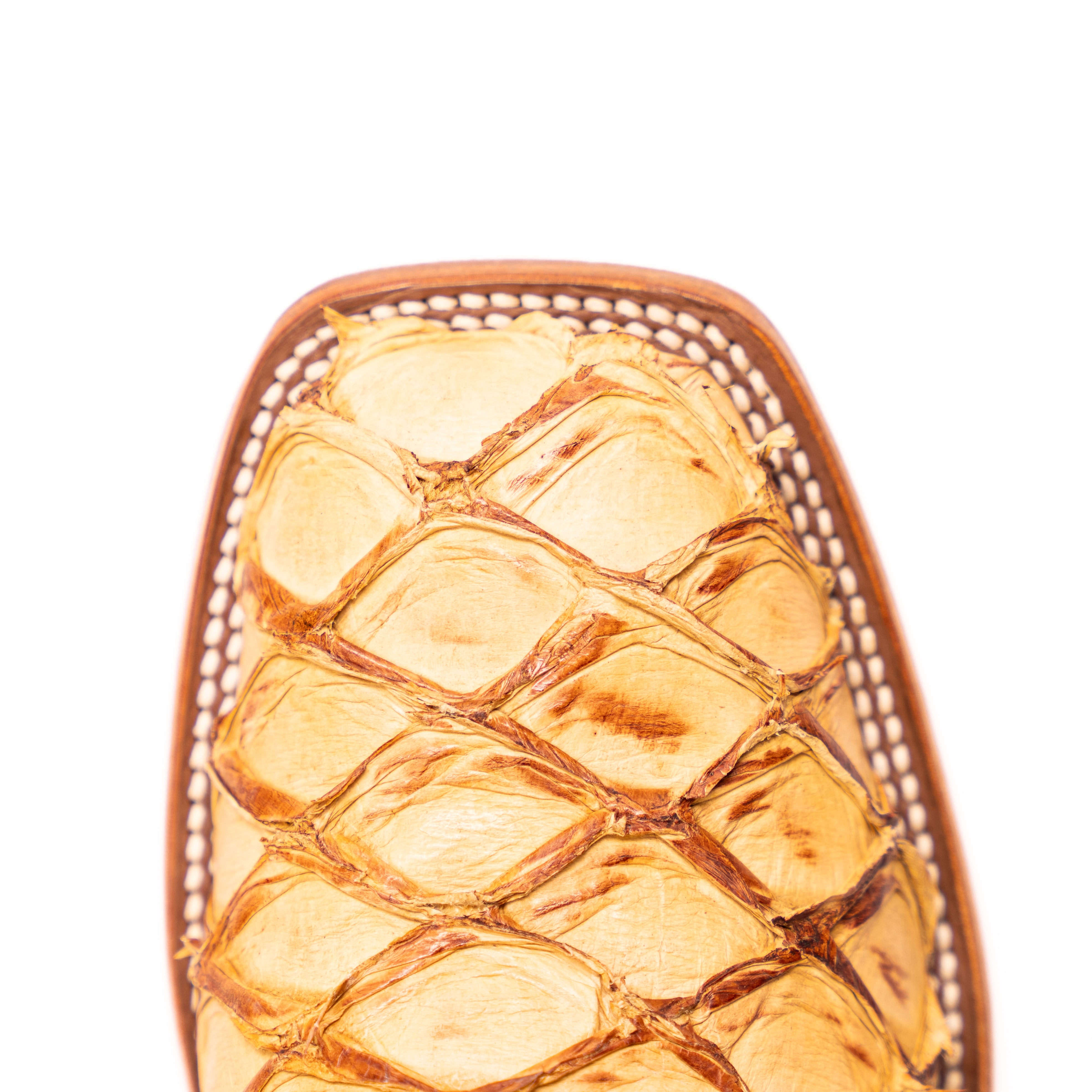 Women's Macie Bean Antique Saddle Big Bass with 12" Turquoise Sinsation Top M2008 - Crazy House Western Wear