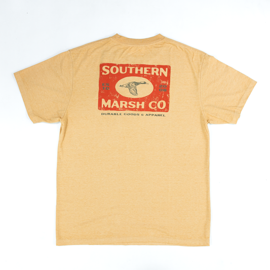 Men's Southern Marsh Camel Mallard Sighting Tee TWMD-CML