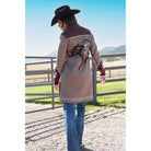 Women's Cruel Denim Brown Duster 