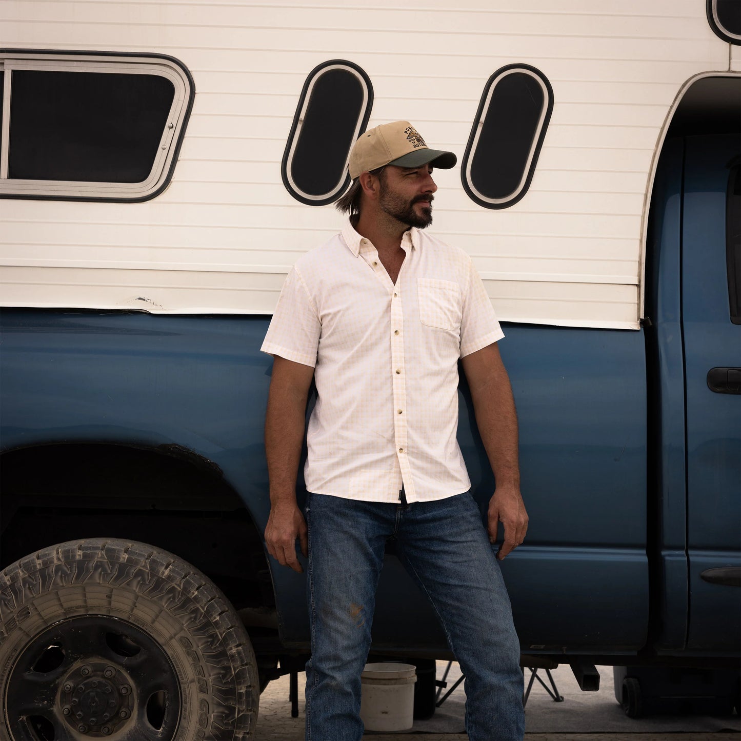 Men's Poncho The Cabo Button Up Shirt