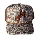 Youth Camo Bucking Cowboy Foam Trucker Hat TF-82200Y-CBC