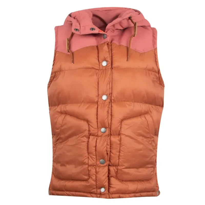 Women's STS Ranchwear Harper Vest - Brown and Pink STS3265