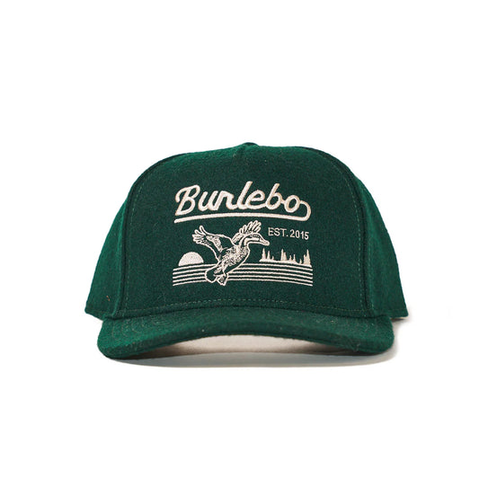 Men's Burlebo Duck Season Cap- Green C-DKSZN-G