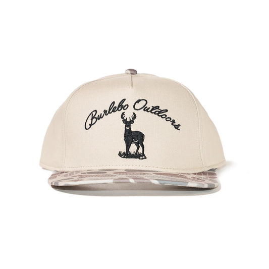 Men's Burlebo Buck Deer Camo Bill Cap C-BOBK