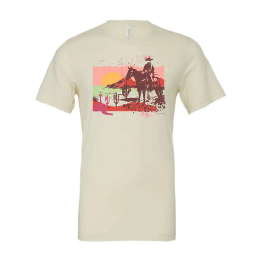 Women's Cowboy State Of Mind T-shirt - Crazy House Western Wear