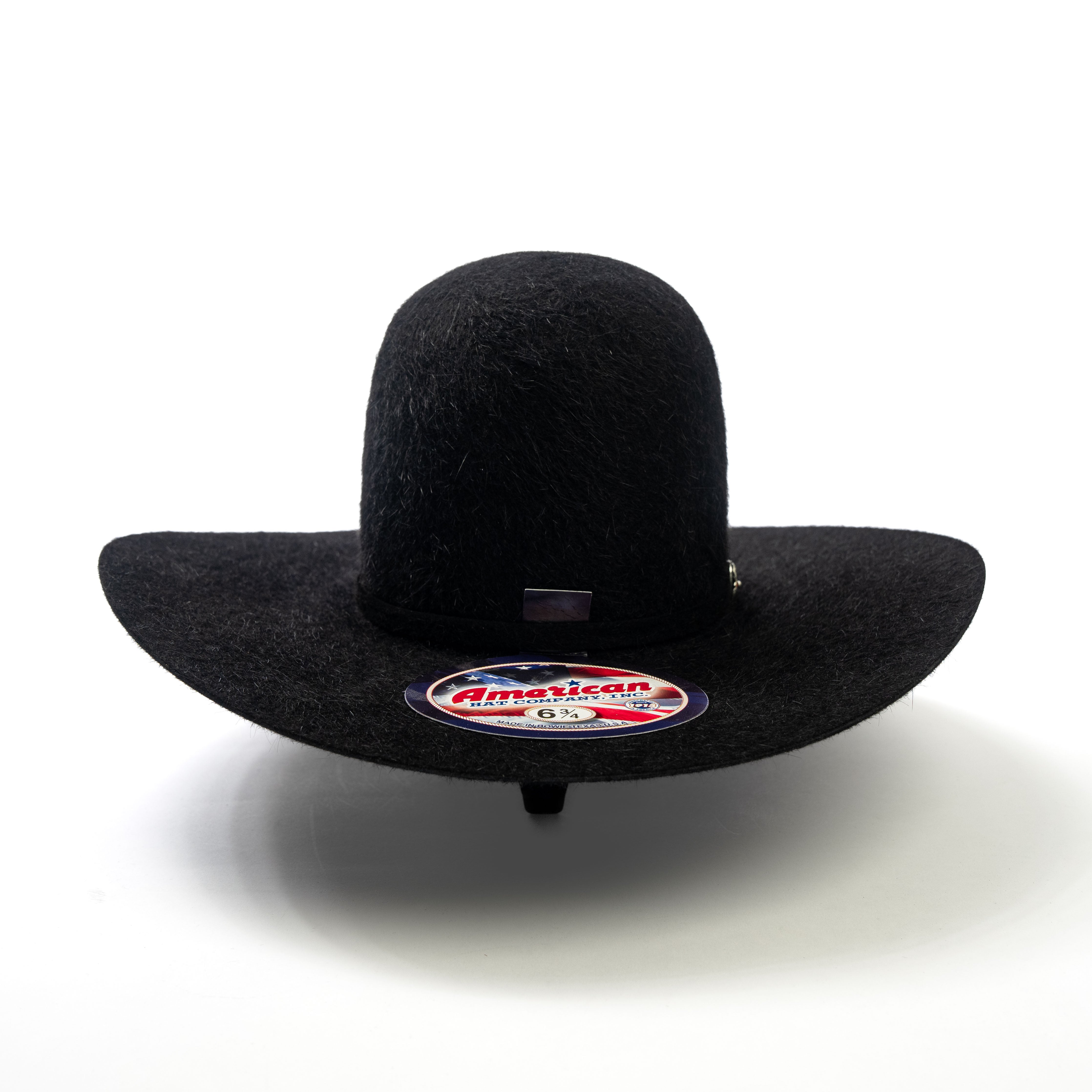 American 20X Black Grizzly 4 1/2" Felt Hat - Crazy House Western Wear
