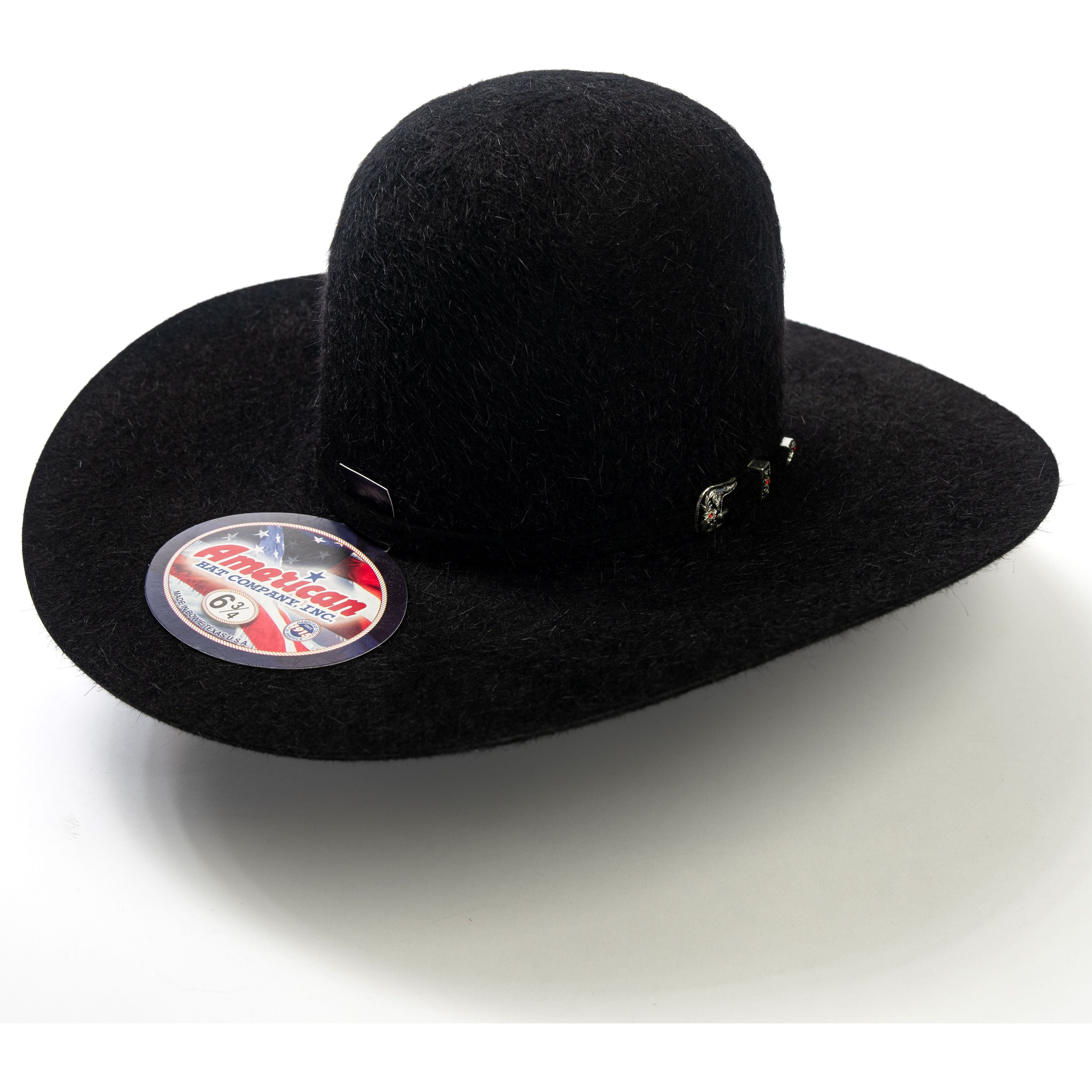 American 20X Black Grizzly 4 1/2" Felt Hat - Crazy House Western Wear