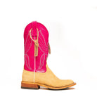 Anderson Bean Tan Crazyhorse with 13" Kidskin Dodder Top - Crazy House Western Wear