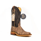 Anderson Bean Brown Washed Shoulder with 13" Suede Navy Top - Crazy House Western Wear